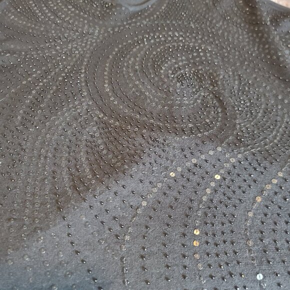 JONES NEW YORK Beaded and Sequins Black Tank Women's Plus Size 3X - Picture 7 of 13